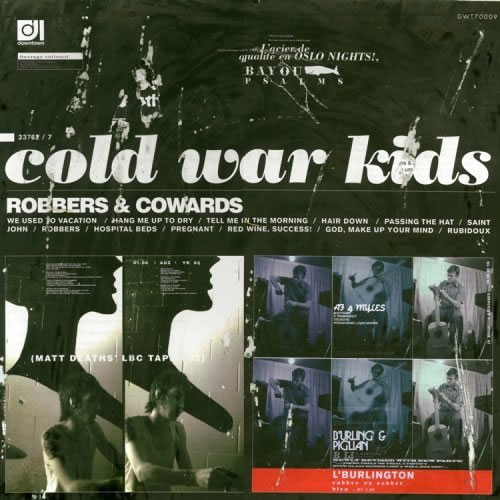 Listen of the Week - Cold War Kids, Robbers & Cowards (2006)- Album Cover
