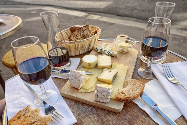 Bevvy of the Week - Fleurie - wine and cheese