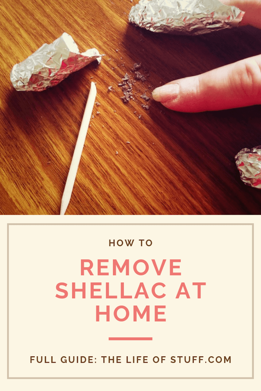 How to Remove Shellac at Home - The Life of Stuff