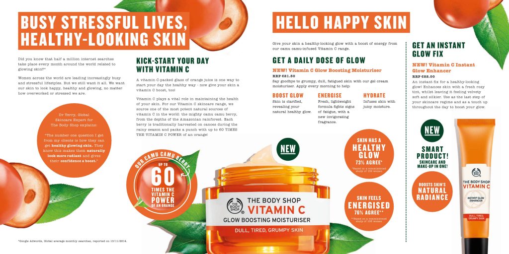 Beauty Fix - The Body Shop's New Vitamin C Glow Range