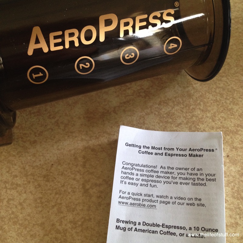 Love Coffee? then You'll Love the AeroPress