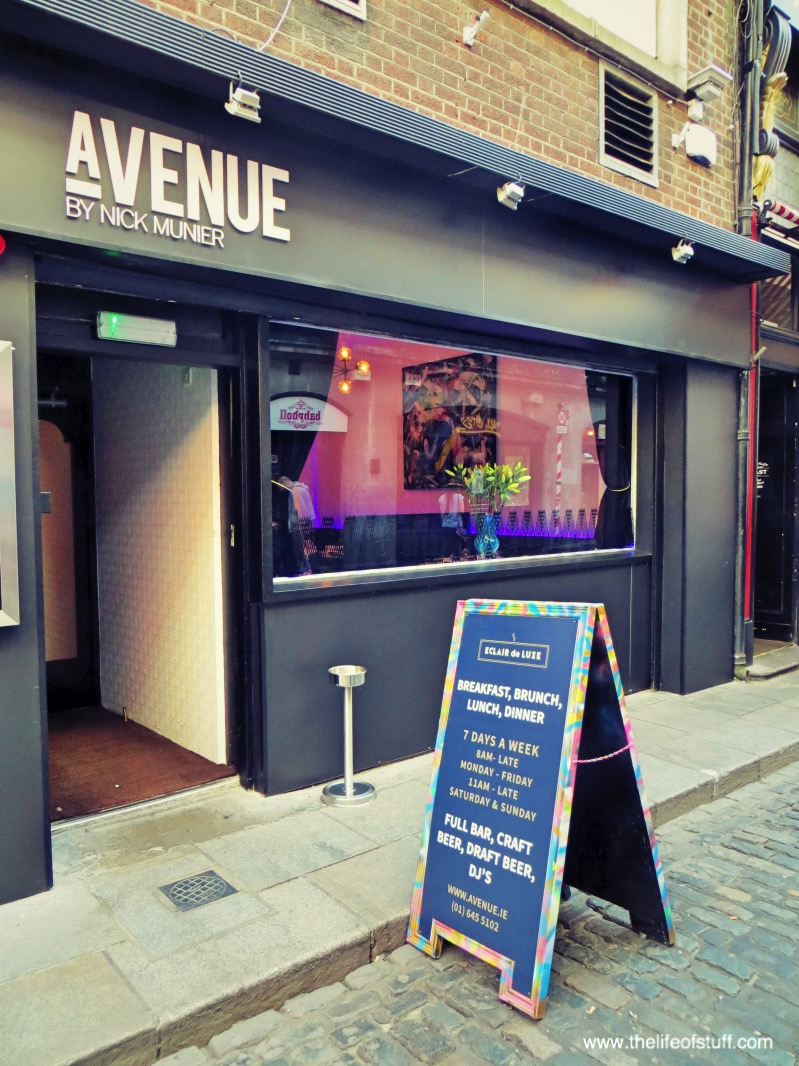 Eclair de Luxe at Avenue, Crow Street, Dublin 2