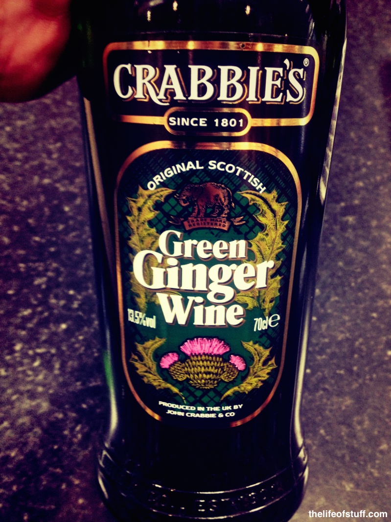 Bevvy of the Week - Crabbies Green Ginger Wine