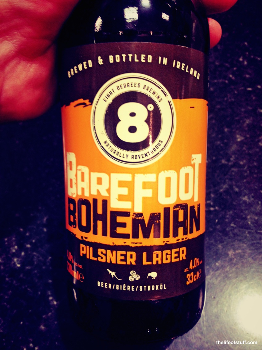 Bevvy of the Week - Eight Degrees Brewing, Barefoot Bohemian