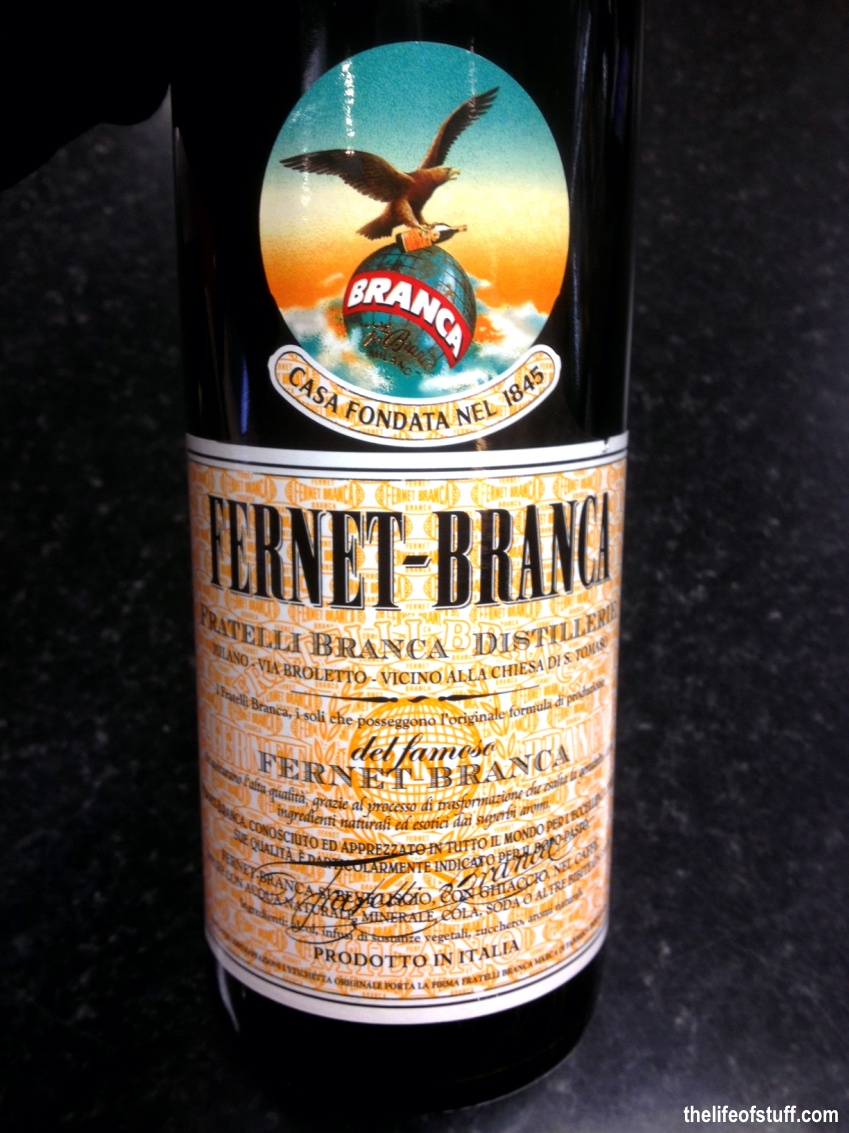 Bevvy of the Week - Fernet Branca