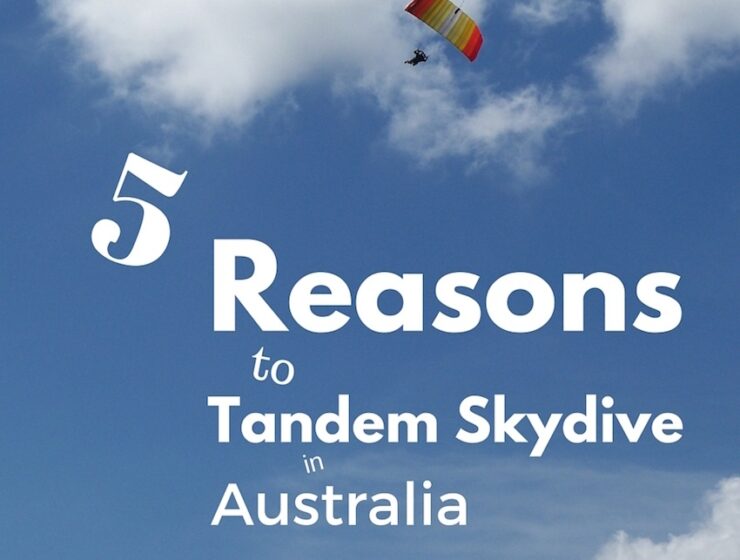 Five Reasons to Tandem Skydive in Australia