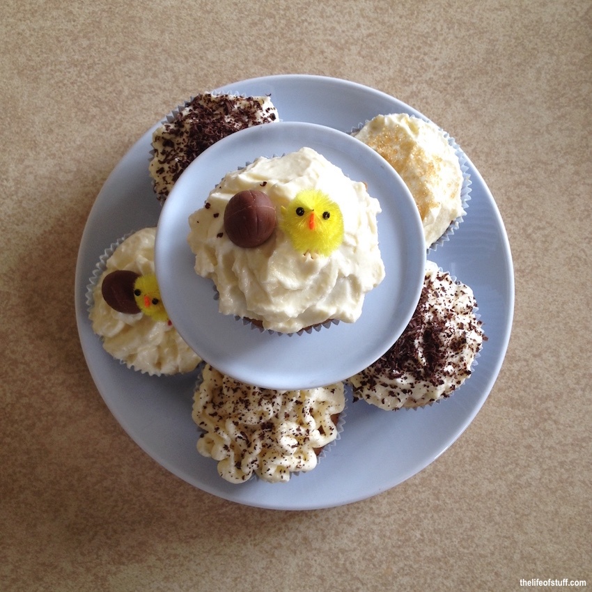 An Easy Easter Lemon Cupcake Recipe
