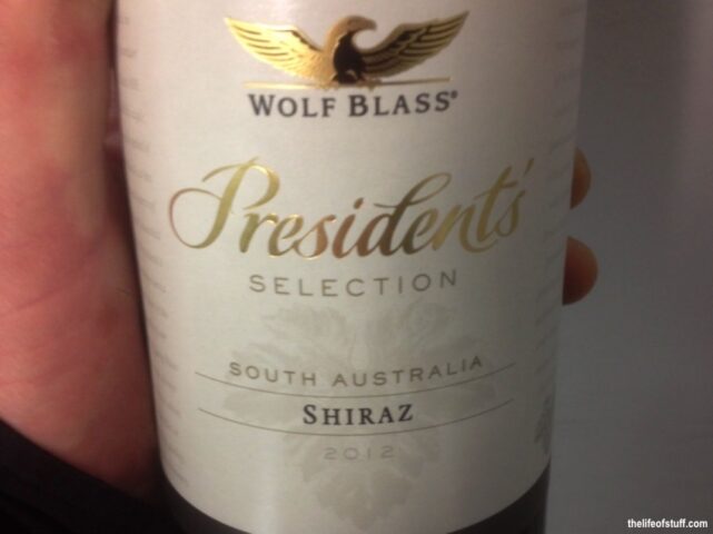 Bevvy of the Week - Wolf Blass Presidents Selection Shiraz