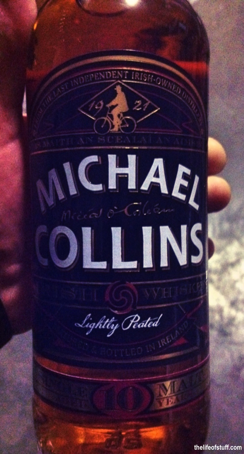 Bevvy of the Week - Michael Collins 10 Year Old Malt Whiskey