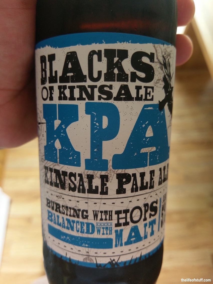 Bevvy of the Week - Kinsale Pale Ale
