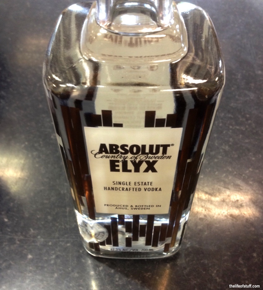 IMG_7610.JPG Bevvy of the Week - Absolute Elyx - Handcrafted Vodka.jpg Bevvy of the Week - Absolute Elyx Handcrafted Vodka