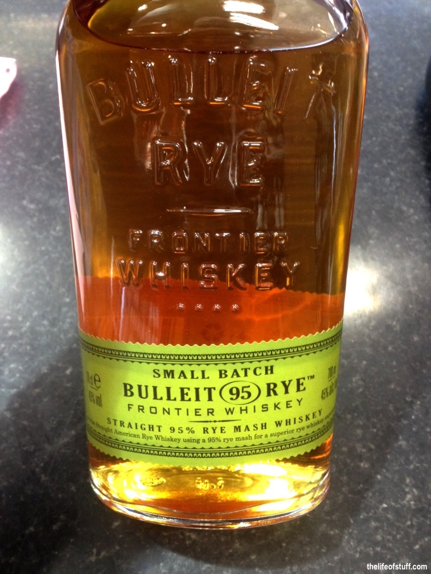 Bevvy of the Week - Bulleit Rye Frontier Whiskey