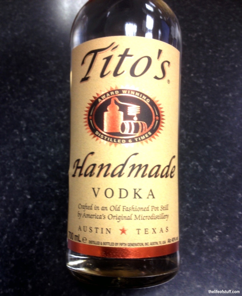 Bevvy of the Week - The Award-Winning Tito's Handmade Vodka