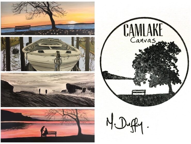 Irish Art - Questions and Answers with Artist Michelle Duffy of Camlake Canvas