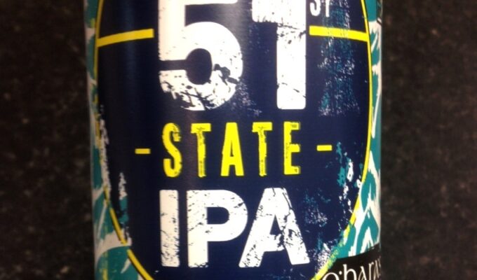 Bevvy of the Week - Carlow Brewing Company, O'Hara's 51st State IPA
