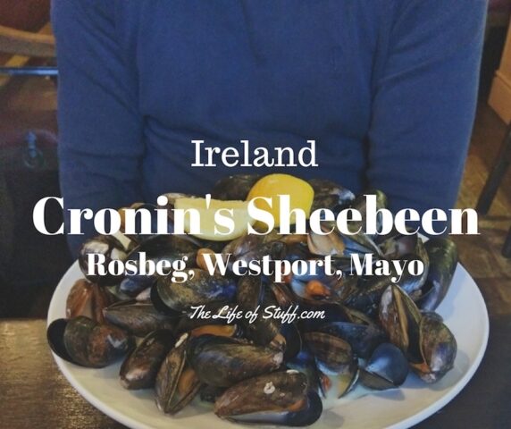 Comforting Irish Food at Cronin's Sheebeen, Rosbeg, Westport, Mayo