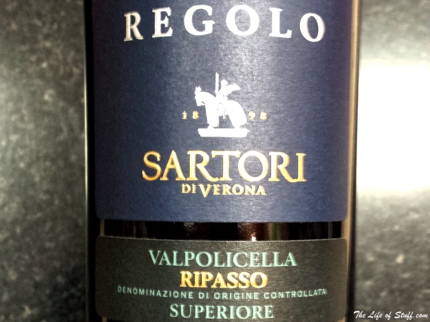 Bevvy of the Week - Sartori di Verona Regolo - Valpolicella Superiore Ripasso
