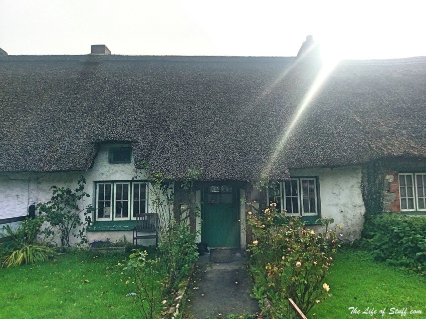 Lunch at The Wild Geese Restaurant, Rose Cottage, Adare, Co. Limerick - 02 Thatched Cottage