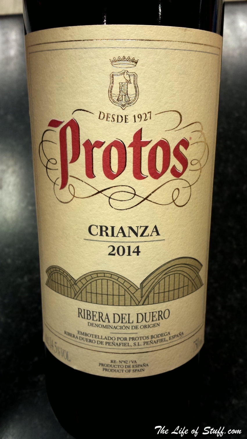 Bevvy of the Week - Protos Crianza from Ribera del Duero, Spain