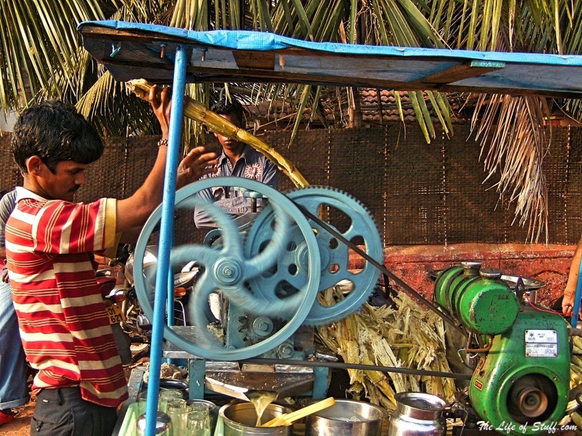 Five Fabulous Reasons to Visit Goa, India - Sugar Cane Juice