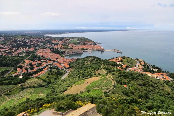 Five Fabulous Reasons to Visit Collioure, South of France - View from the Fort St Elmo