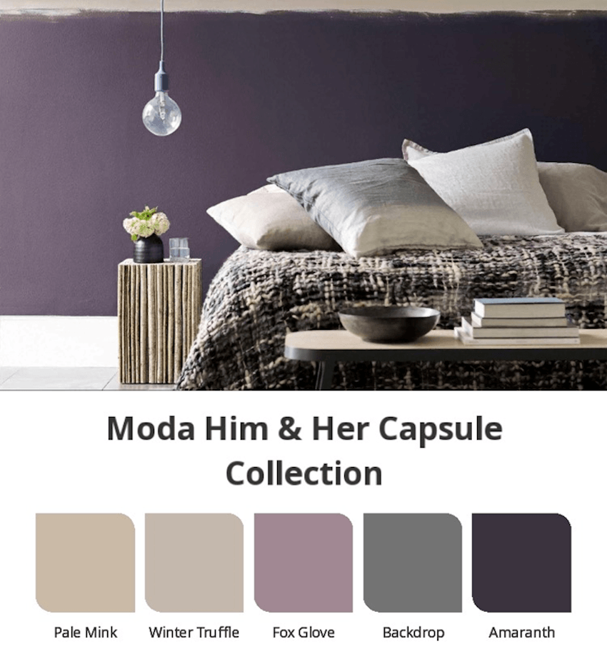 Home Style - Q&A and Painting Tips with Dulux Colour Hero Amanda Daunt - Moda Him & Her Capsule Collection