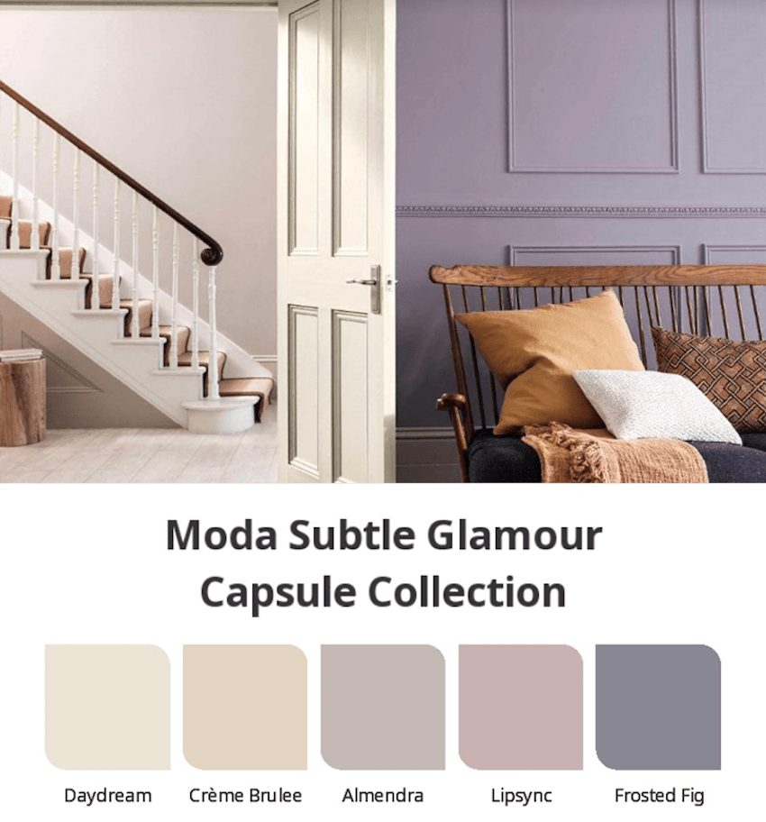 Home Style - Q&A and Painting Tips with Dulux Colour Hero Amanda Daunt - Moda Subtle Glamour Capsule Collection