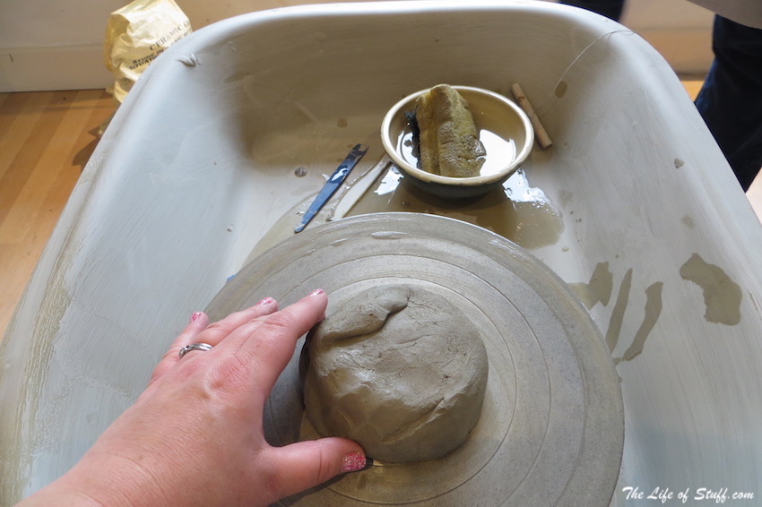 Irish Pottery & Ceramics - Q&A with Brenda McGinn of Busy Bee Ceramics - Throwing a Pot