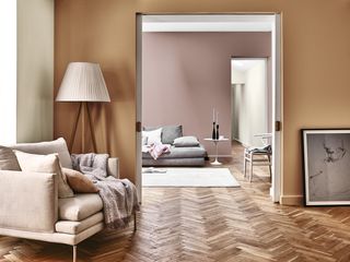 Introducing the Dulux Colour of the Year 2019 - 'Spiced Honey' -A-place-to-dream-Livingroom-Inspiration