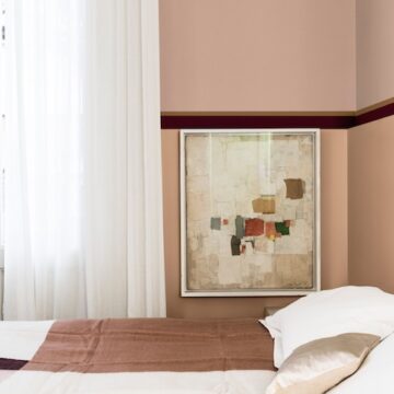 Introducing the Dulux Colour of the Year 2019 - 'Spiced Honey' -A-place-to-think-Bedroom-Inspiration- (Just Walnut, Golden Light and Finest Burgandy)