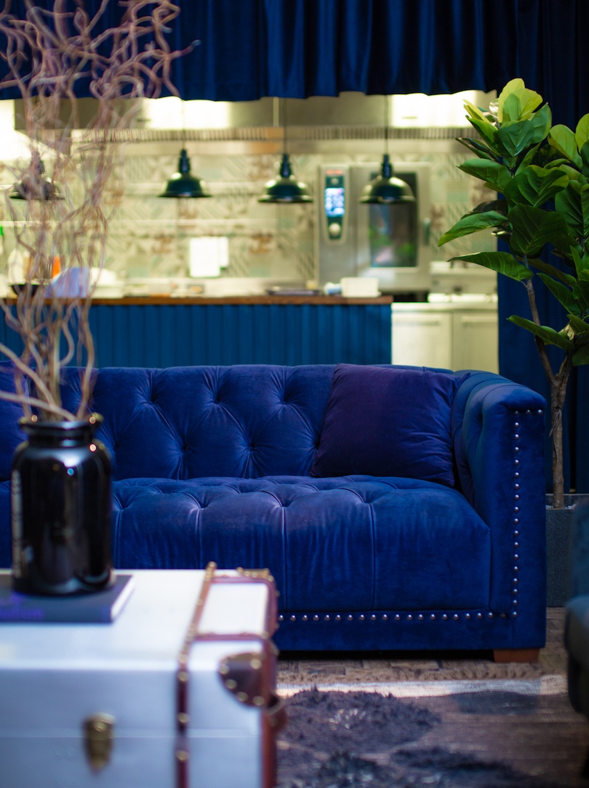 A Velvet Covered Cosy Night Out at the DFS Staying Inn with 2LG Studio -Bar