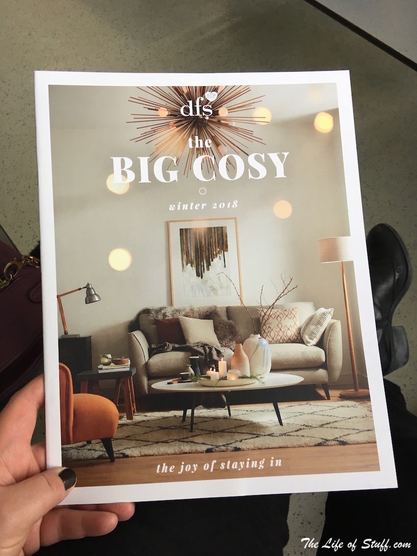 A Velvet Covered Cosy Night Out at the DFS Staying Inn with 2LG Studio - The Big Cosy
