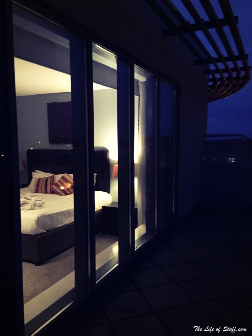 A Winter Family Getaway to the Luxury 4 Star, Cork International Hotel - Balcony at night