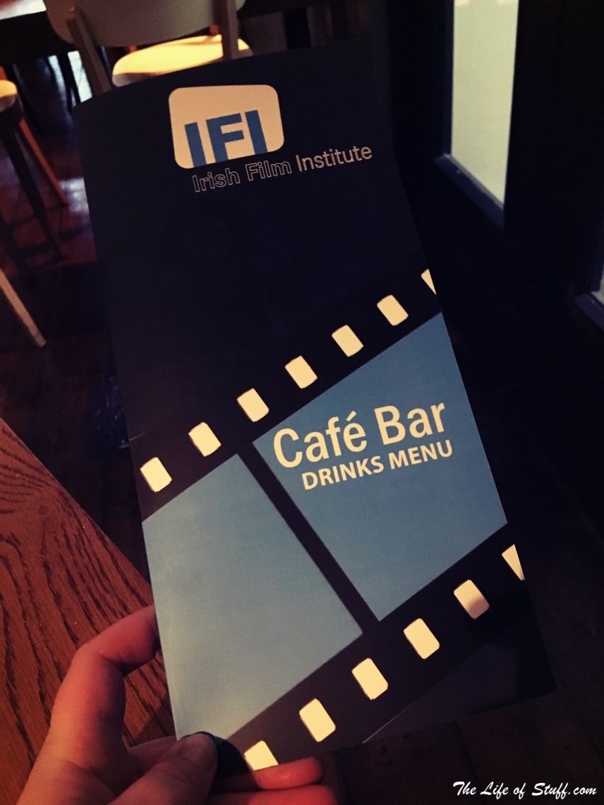 IFI Cafe Bar Dublin Drinks Menu