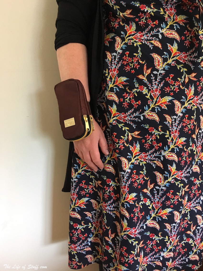 What to Wear to a Music Festival in Ireland -Dust + Rock Columba Wrist Pocket - The Life of Stuff