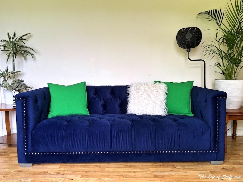 Homestyle - How to Style a Sofa with Cushions & Throws - Style 17