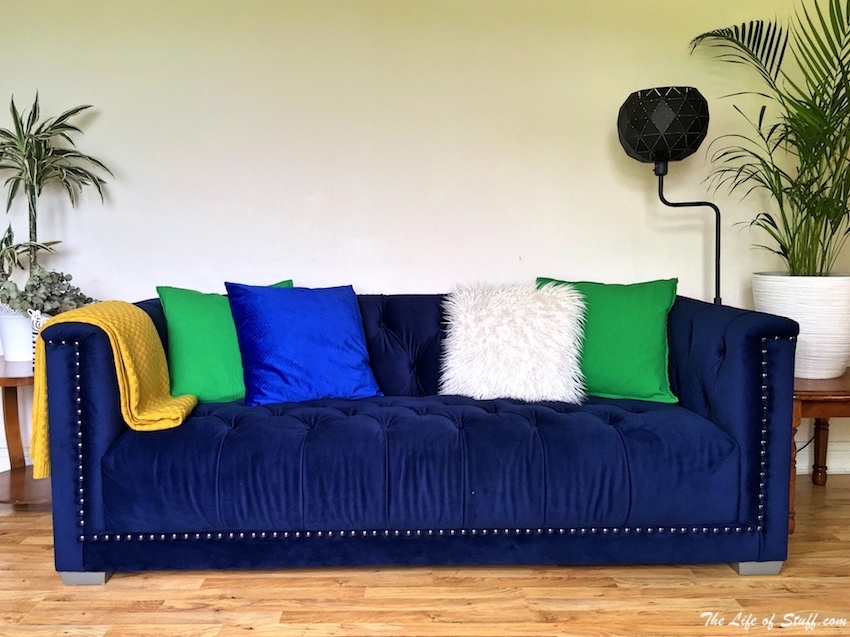 Homestyle - How to Style a Sofa with Cushions & Throws - Style 18