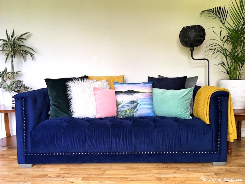 Homestyle - How to Style a Sofa with Cushions & Throws - Style 27
