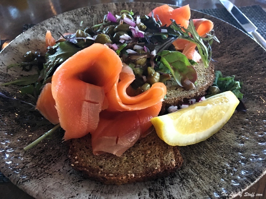 The Burren Smokehouse Smoked Salmon Salad The Strand Hotel