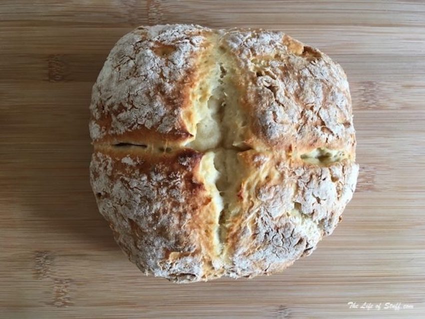A Homemade Irish Soda Bread Recipe - Just Like Granny Used to Bake - The Life of Stuff.com