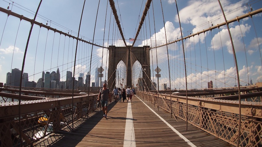 Top Five Things to See and Do in New York City on Your First Visit - Brooklyn Bridge Walkway