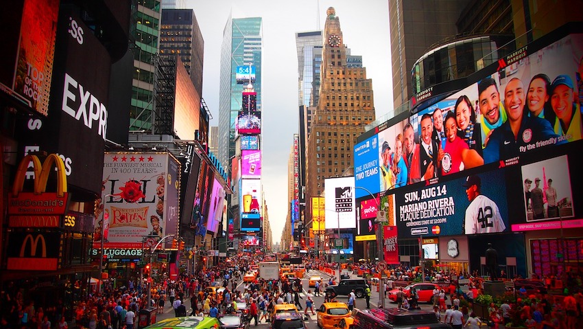 Top Five Things to See and Do in New York City on Your First Visit - TImes Square