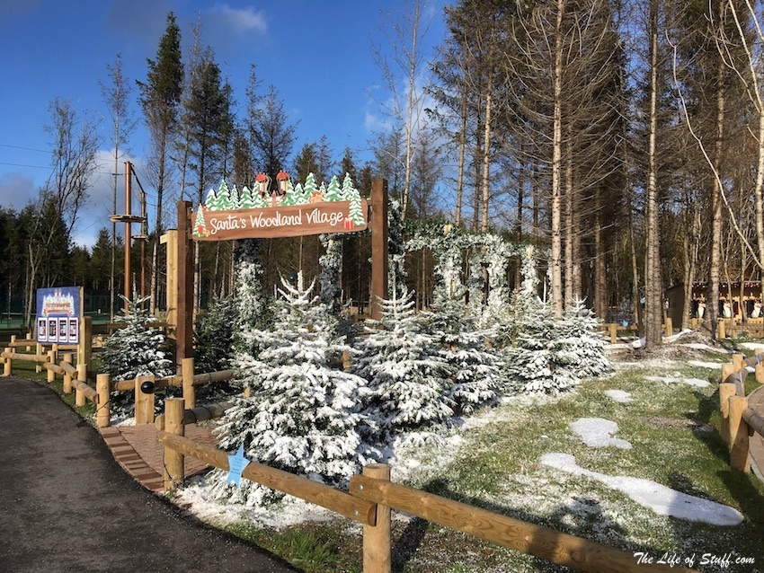 Winter Wonderland at Center Parcs Ireland - 10 Top Tips for a Great Stay - Winter Wonderland Entrance