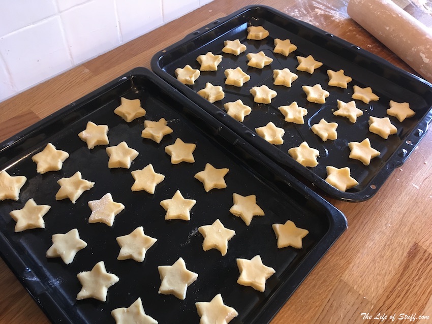 Really Easy Irish Shortbread Cookie Recipe - Ready for the Oven