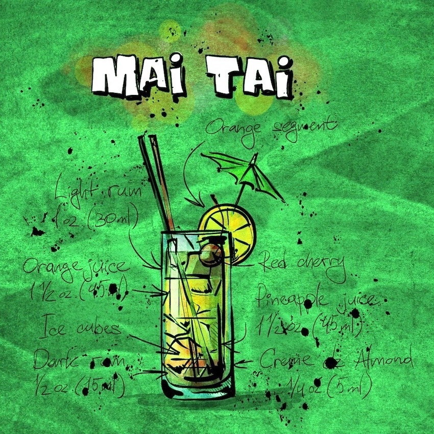 The Life of Stuff Mai Tai Cocktail Recipe