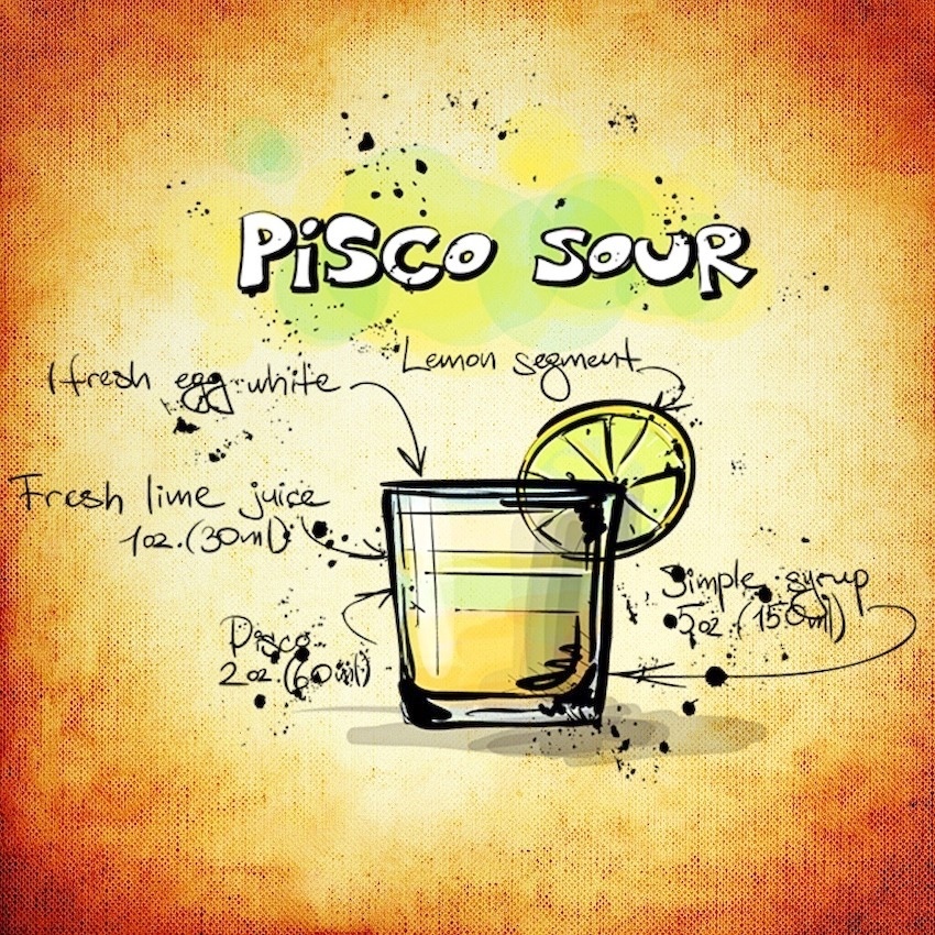 The Life of Stuff Pisco Sour Cocktail Recipe