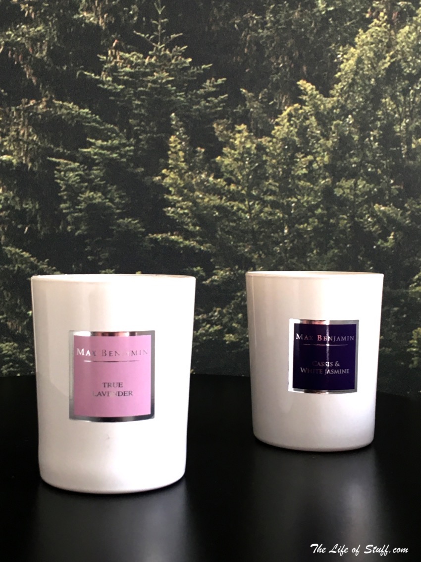 Irish Made & Natural - Four Fabulous Irish Candle Makers - Max Benjamin - True Lavender and Cassis and White Jasmine