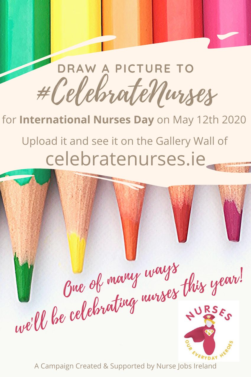Help #CelebrateNurses on International Nurses Day - May 12 2020 - Art Campaign