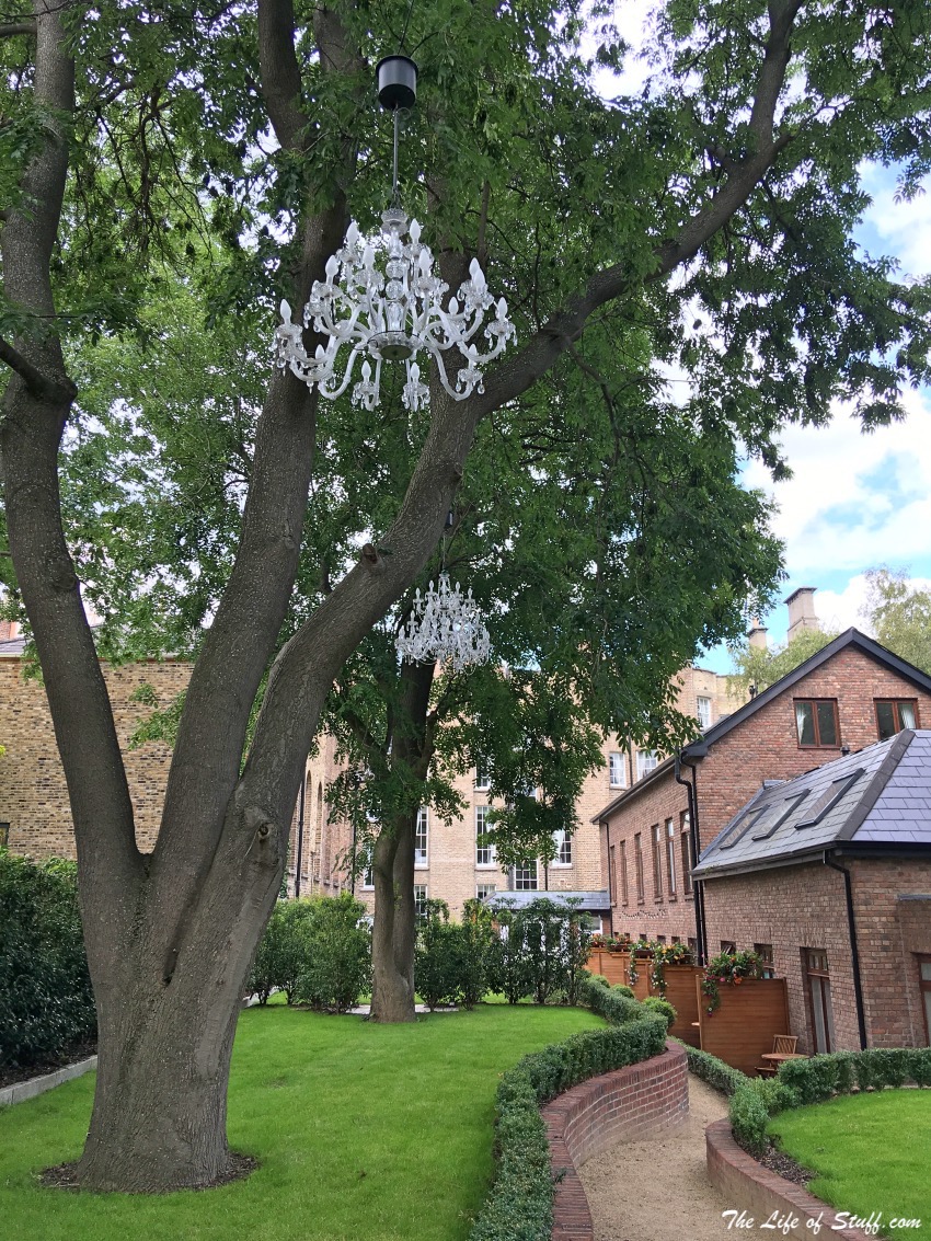 A Luxury Night Away at Stauntons on the Green, Dublin 2 - Chandeliers and trees