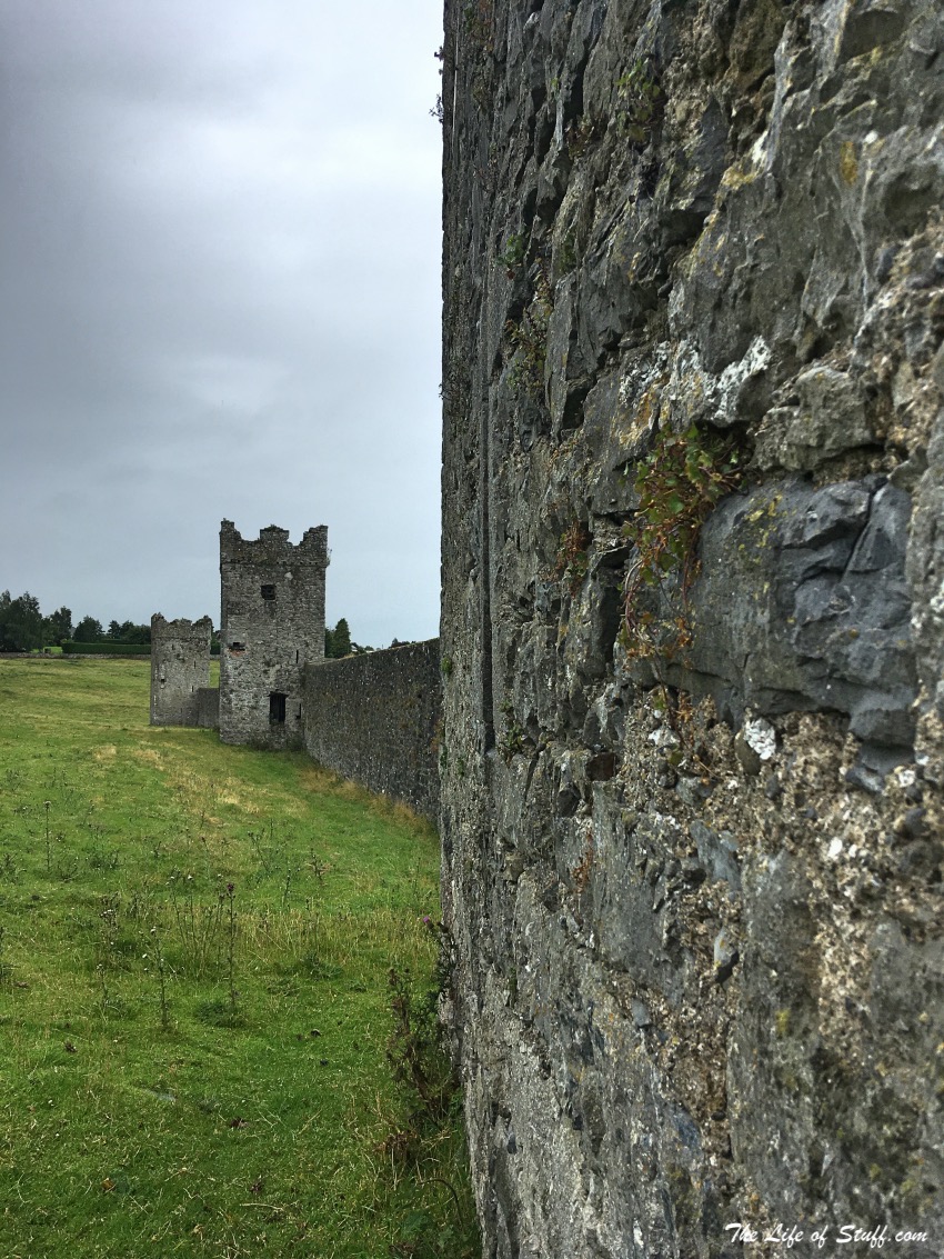 Exploring Kells Priory in Co. Kilkenny, Ireland - Defence Walls still standing strong